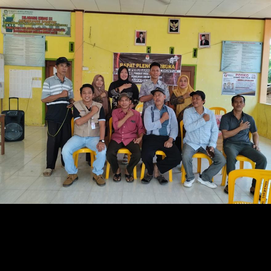RAPAT PLENO DPSHP TINGKAT TERAKHIR DESA JENGGALU